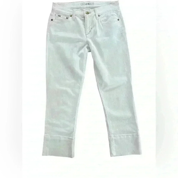 JOE'S JEANS Women's White SOCIALITE KICKER Cropped Jeans Size 24 - Picture 6 of 6